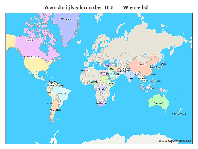 aardrijkskunde-h3-wereld