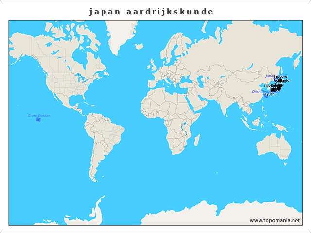 japan-aardrijkskunde