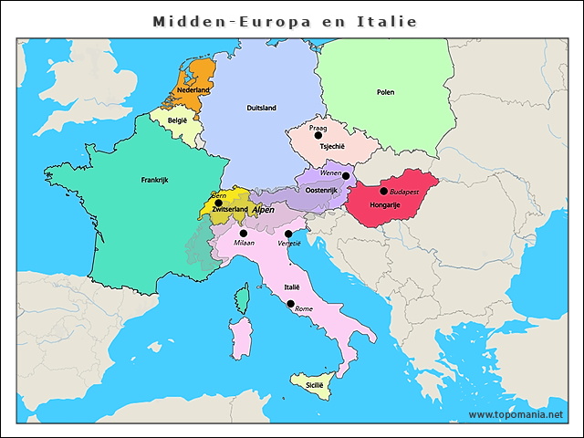 midden-europa-en-italie