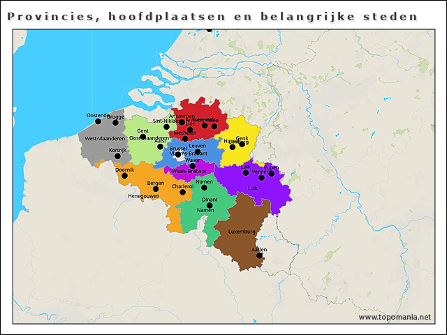 provincies-hoofdplaatsen-en-belangrijke-steden