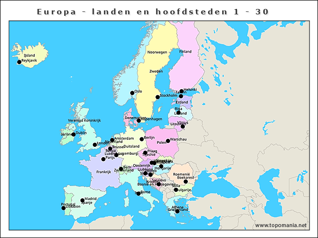 europa-landen-en-hoofdsteden-1-30