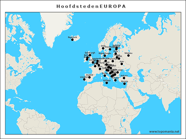 hoofdstedeneuropa