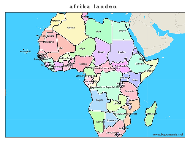 afrika-landen