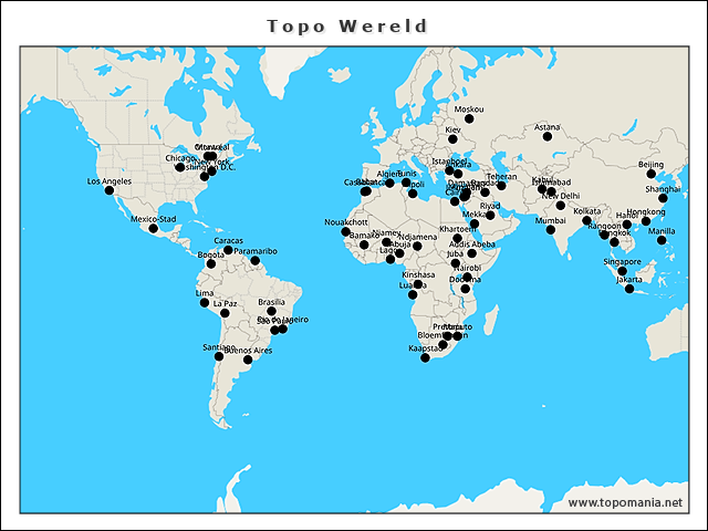 topo-wereld