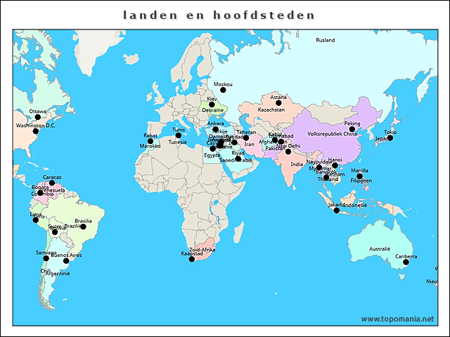 landen-en-hoofdsteden