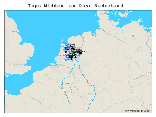 topo-midden-en-oost-nederland