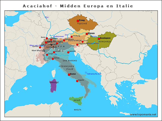acaciahof-midden-europa-en-italie
