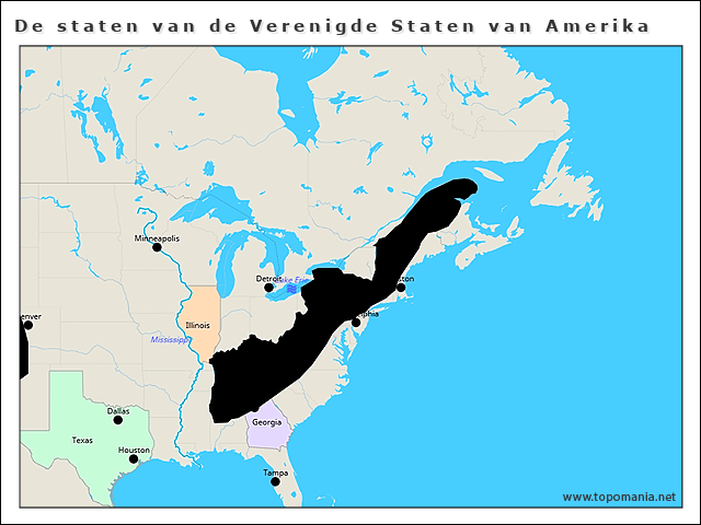 de-staten-van-de-verenigde-staten-van-amerika
