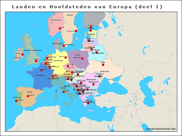 landen-en-hoofdsteden-van-europa-(deel-1)