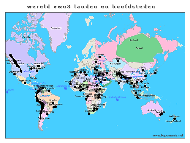 wereld-vwo3-landen-en-hoofdsteden