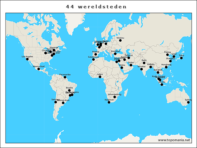 44-wereldsteden