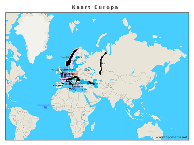 kaart-europa