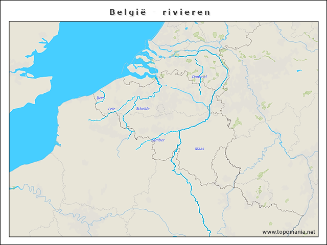 belgie-rivieren