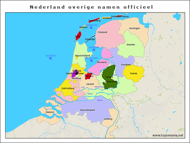 nederland-overige-namen-officieel