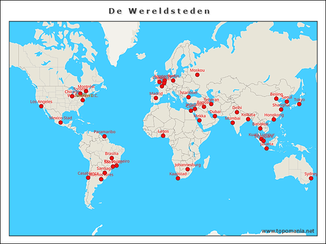 de-wereldsteden