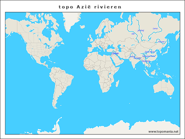 topo-azie-rivieren