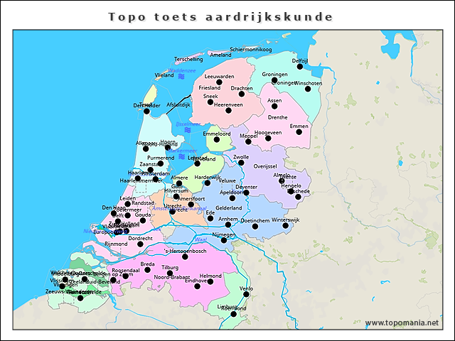 topo-toets-aardrijkskunde