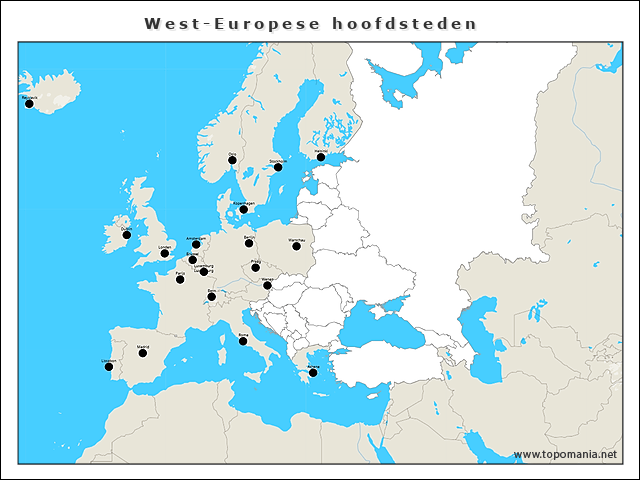 west-europese-hoofdsteden