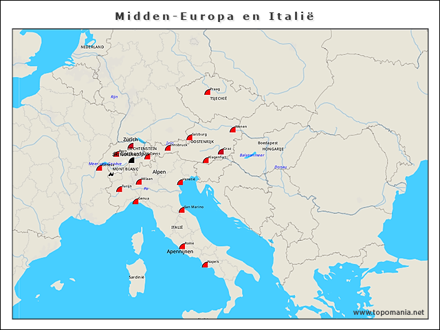 midden-europa-en-italie