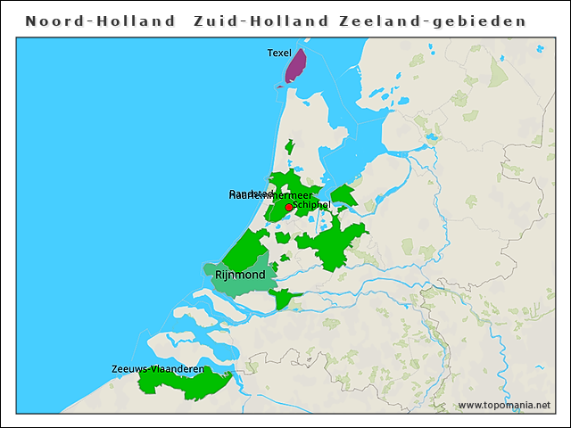 noord-holland-zuid-holland-zeeland-2-gebieden
