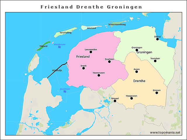 friesland-drenthe-groningen