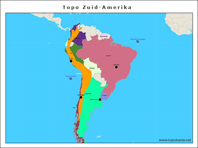 topo-zuid-amerika
