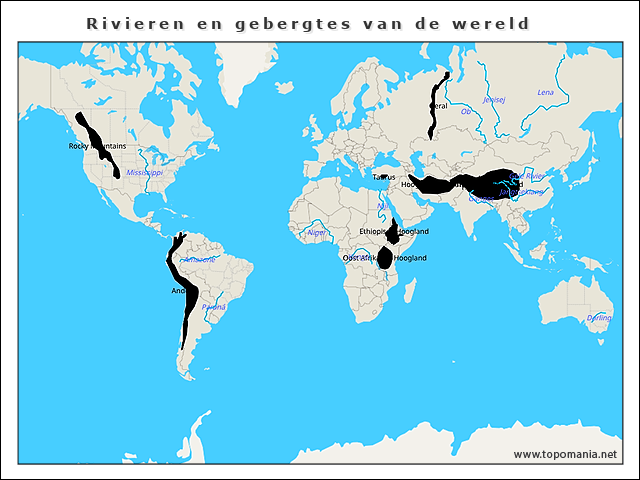 rivieren-en-gebergtes-van-de-wereld