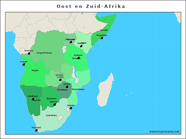 oost-en-zuid-afrika
