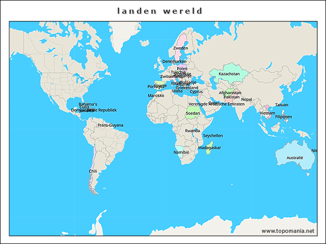 landen-wereld