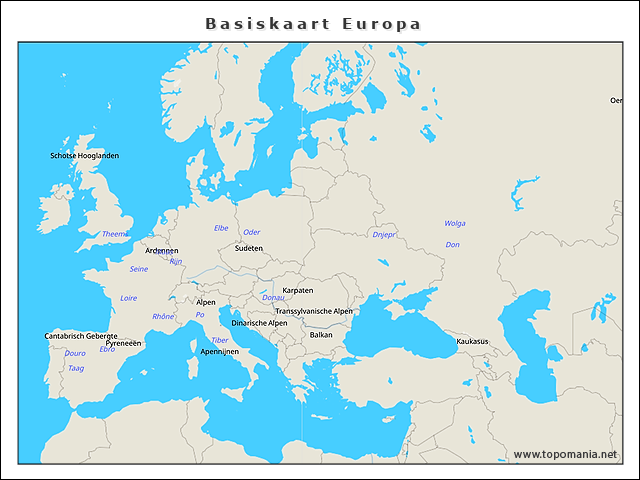 basiskaart-europa