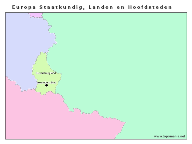 europa-staatkundig-landen-en-hoofdsteden