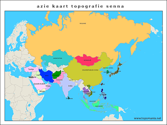 azie-kaart-topografie-senna