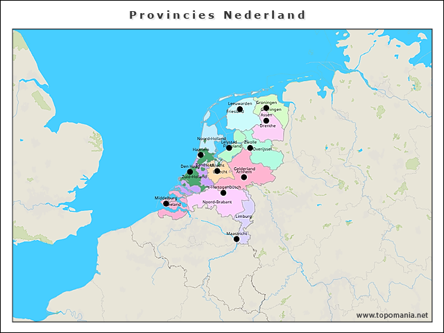 provincies-nederland