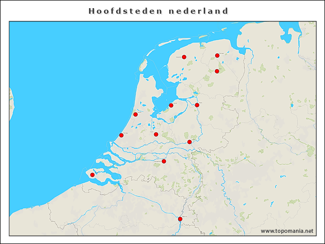 hoofdsteden-nederland