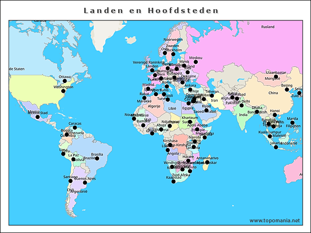landen-en-hoofdsteden