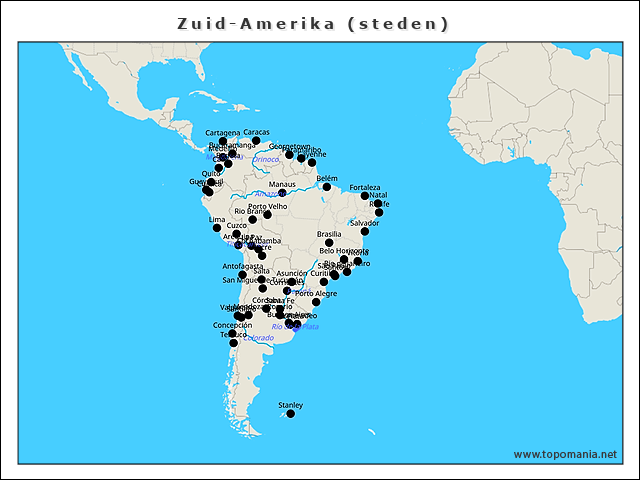 zuid-amerika-(steden)