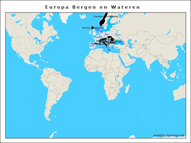 europa-bergen-en-wateren