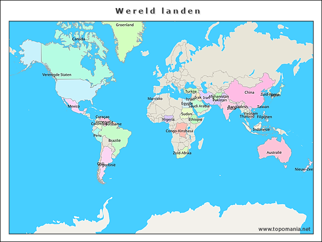 wereld-landen