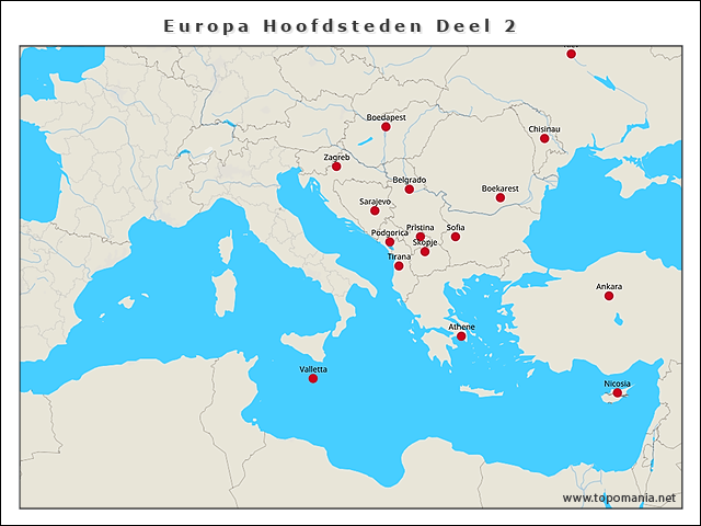 europa-hoofdsteden-deel-2