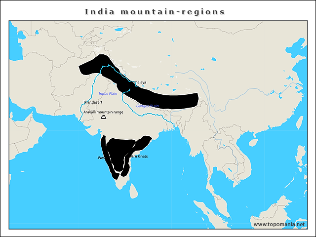 india-mountain-regions