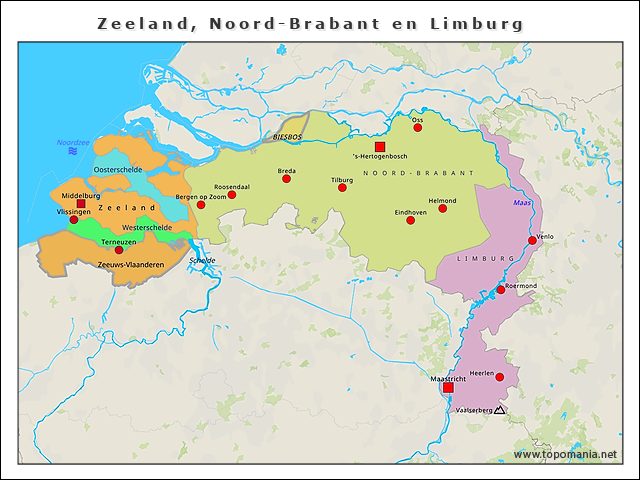 zeeland-noord-brabant-en-limburg