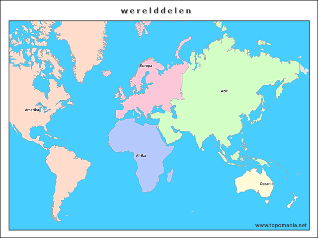 werelddelen