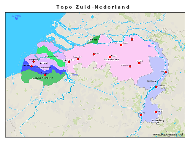 topo-zuid-nederland