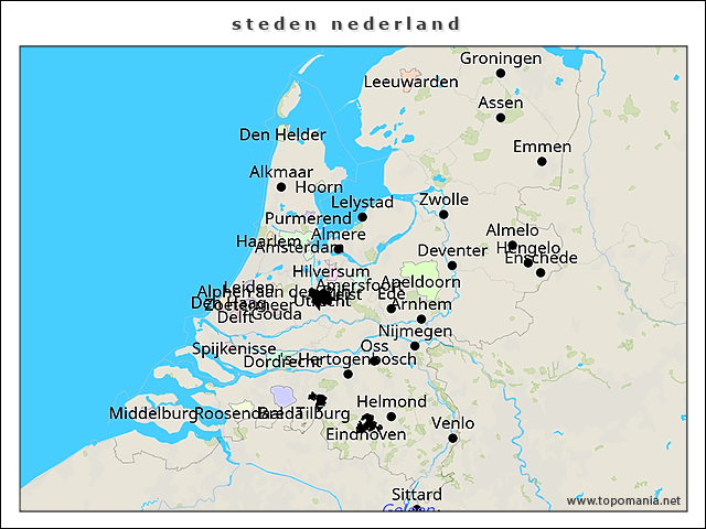 steden-nederland