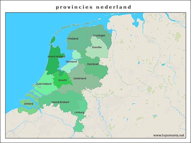 provincies-nederland