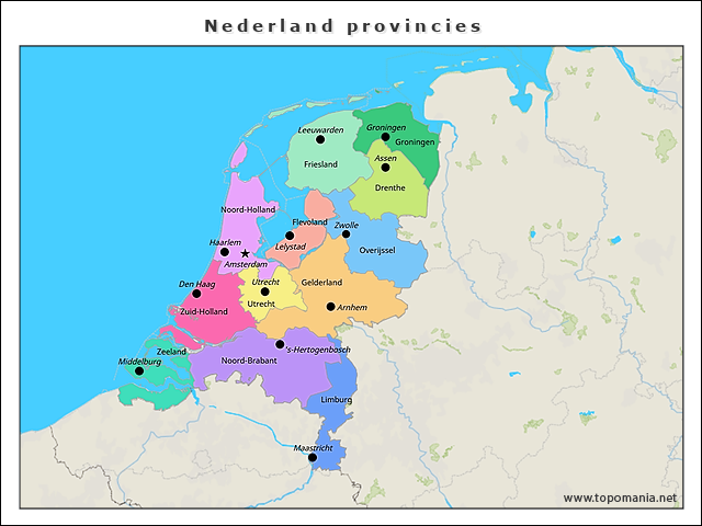 nederland-provincies