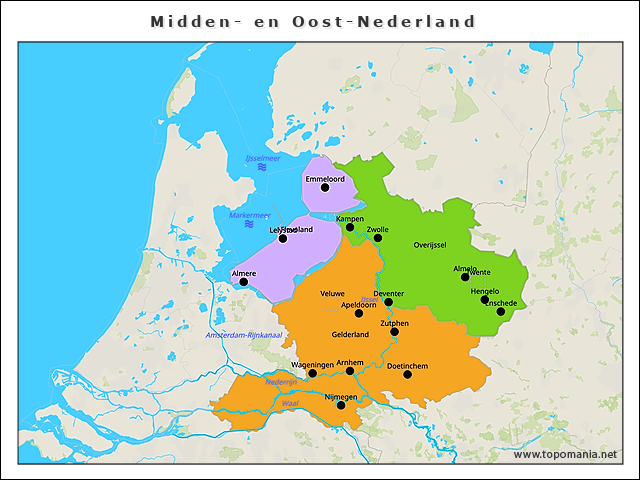 midden-en-oost-nederland