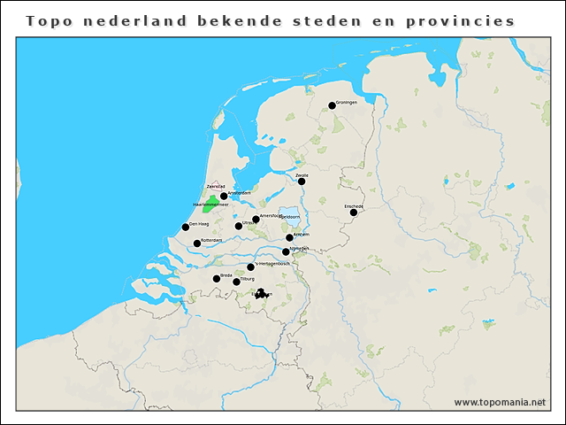 topo-nederland-bekende-steden-en-provincies