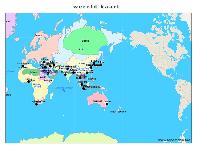 wereld-kaart