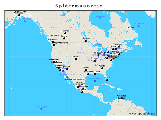 spidermannetje